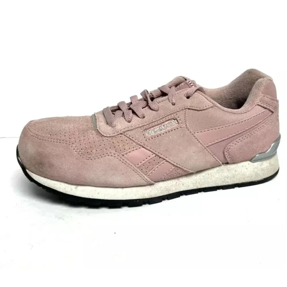 Reebok Womens Harman Work Sneaker Pink Size 8.5WIDE
